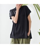 【コーエン/COEN】の【WEB限定】サラコフレンチスリーブハイネックサマーニットトップス BLACK|ID: prp329100004569803 ipo3291000000032583837