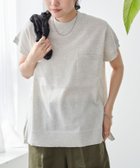 【コーエン/COEN】の【WEB限定】サラコフレンチスリーブハイネックサマーニットトップス LT.GRAY|ID: prp329100004569803 ipo3291000000032583838