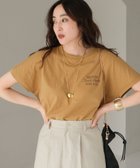 【エルーラ/Elura】のセミハリ感刺繍Tシャツ/492839 人気、トレンドファッション・服の通販 founy(ファニー) ファッション Fashion レディースファッション Fashion for Women トップス・カットソー Cut & Sew Tops シャツ・ブラウス・オフィスカジュアル Elegant Blouses & Button-Ups ロングTシャツ・Tシャツ Longline T-Shirts & Tees おすすめ Recommended / Our Picks インナー Innerwear カーディガン Cardigan, Knitwear サロペット Overalls, Salopette シンプル Simple, Minimal ジャケット Jacket, Outerwear パターン Pattern, Design Print ボトム Bottoms, Lower Wear ロング Long, Long-Length ワイド Wide, Wide Fit 夏 Summer 定番 Standard, Basic Item ビジネス 仕事 通勤 Business / Work / Commuting thumbnail マスタード68|ID: prp329100004569814 ipo3291000000033634971