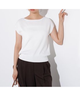 【エヌ ナチュラルビューティーベーシック/N.Natural Beauty basic】の総針ボートネックフレンチニット 人気、トレンドファッション・服の通販 founy(ファニー) ファッション Fashion レディースファッション WOMEN トップス・カットソー Tops/Tshirt ニット Knit Tops スリーブ Sleeve フレンチ French モックネック Mock Neck 定番 Standard |ID:prp329100004569858