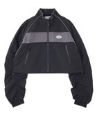 【エックスガール/X-girl】のCROPPED TRACK JACKET 【X-girl】 人気、トレンドファッション・服の通販 founy(ファニー) ファッション Fashion レディースファッション WOMEN アウター Coat Outerwear ジャケット Jackets ギャザー Gather クロップド Cropped 今季 This Season 切替 Switching ジャケット Jacket セットアップ Set Up デニム Denim トレンド Trend バランス Balance メッシュ Mesh ロング Long おすすめ Recommend thumbnail BLACK|ID: prp329100004569864 ipo3291000000032333000