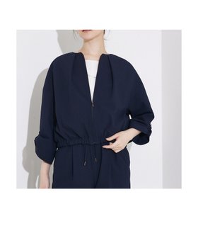 【カリテ/qualite】の【接触冷感 吸水速乾 UV】シアサッカーブルゾン /セットアップ対応 人気、トレンドファッション・服の通販 founy(ファニー) ファッション Fashion レディースファッション Ladies' Fashion Online アウター Coat Outerwear ブルゾン Blouson/Jackets インナー Inner サンダル Sandals シンプル Simple スタイリッシュ Stylish スニーカー Sneakers スポーツ Sports セットアップ Set Up タンク Tank リラックス Relax 半袖 Short Sleeve 吸水 Water Absorption 夏 Summer |ID:prp329100004569876