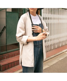 【ジョンブルプライベートラボ/Johnbull Private labo】の37.5 Technology ノーカラージップジャケット 人気、トレンドファッション・服の通販 founy(ファニー) ファッション Fashion レディースファッション WOMEN アウター Coat Outerwear ジャケット Jackets カーゴパンツ Cargo Pants カーディガン Cardigan 抗菌 Antibacterial サスペンダー Suspenders シンプル Simple ストレッチ Stretch デニム Denim ポケット Pocket リラックス Relax おすすめ Recommend エレガント 上品 Elegant |ID:prp329100004569878