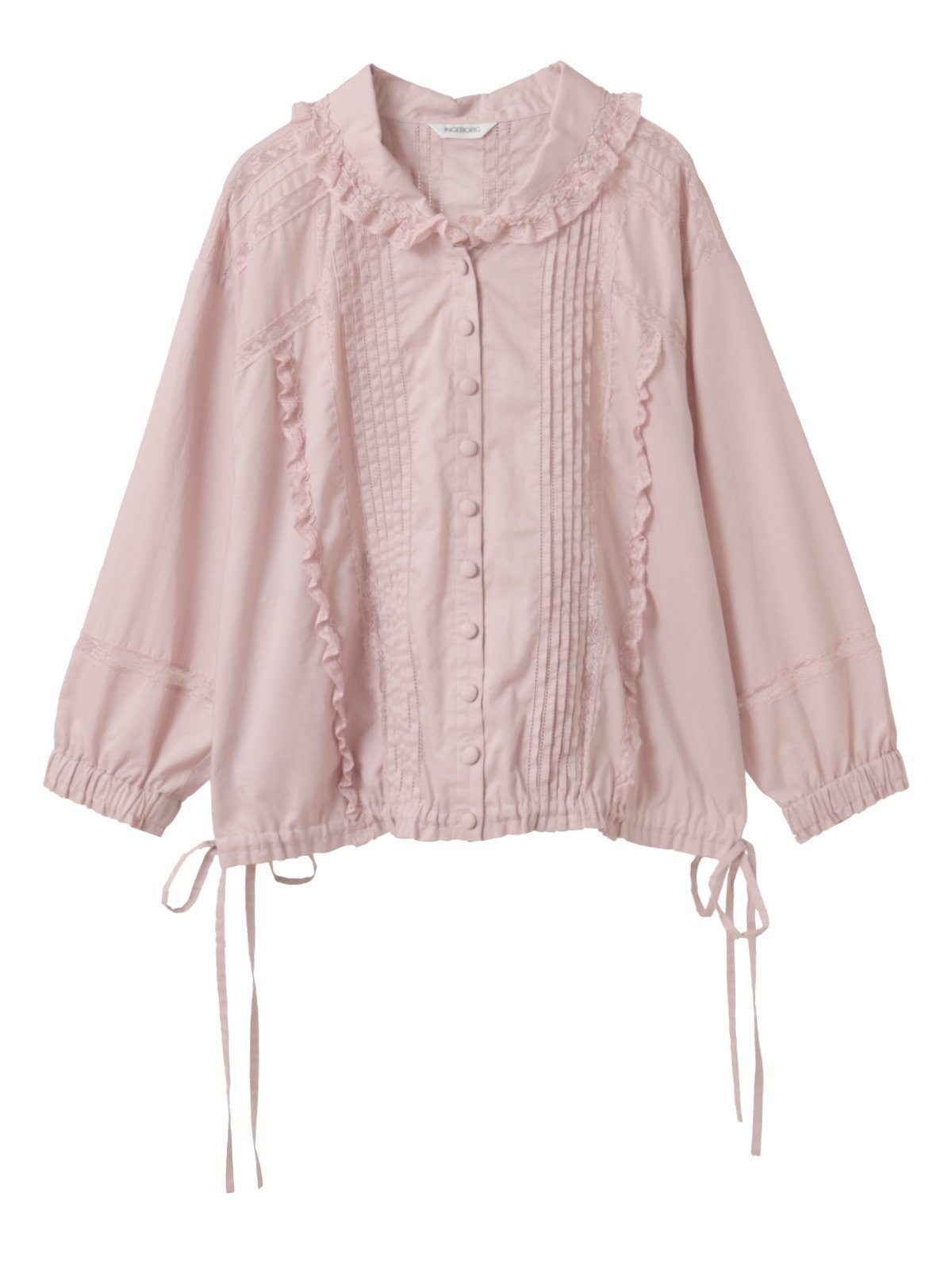 【ピンクハウス/PINK HOUSE】のフランス製レース使いコットンローンジャケット インテリア・キッズ・メンズ・レディースファッション・服の通販 founy(ファニー) 　ファッション　Fashion　レディースファッション　WOMEN　アウター　Coat Outerwear　ジャケット　Jackets　春　Spring　ジャケット　Jacket　タンブラー　Tumbler　ドローストリング　Drawstring　フェミニン　Feminine　フランス　France　ポケット　Pocket　リボン　Ribbon　レース　Race　S/S・春夏　Ss・Spring/Summer　夏　Summer　ピンク|ID: prp329100004569918 ipo3291000000032333450