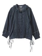 【ピンクハウス/PINK HOUSE】のフランス製レース使いコットンローンジャケット 人気、トレンドファッション・服の通販 founy(ファニー) ファッション Fashion レディースファッション WOMEN アウター Coat Outerwear ジャケット Jackets 春 Spring ジャケット Jacket タンブラー Tumbler ドローストリング Drawstring フェミニン Feminine フランス France ポケット Pocket リボン Ribbon レース Race S/S・春夏 Ss・Spring/Summer 夏 Summer thumbnail ネイビー|ID: prp329100004569918 ipo3291000000032333451