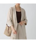 【エルーラ/Elura】の上質リネンコンジャケット/498719 人気、トレンドファッション・服の通販 founy(ファニー) ファッション Fashion レディースファッション WOMEN アウター Coat Outerwear ジャケット Jackets ジャケット Jacket セットアップ Set Up デニム Denim ハーフ Half フェミニン Feminine フレア Flare マニッシュ Mannish リネン Linen 夏 Summer ビジネス 仕事 通勤 Business thumbnail ライトベージュ51|ID: prp329100004569923 ipo3291000000032333477