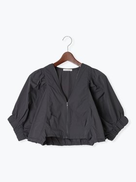 【テチチ/Te chichi】のバルーンスリーブショートブルゾン 人気、トレンドファッション・服の通販 founy(ファニー) ファッション Fashion レディースファッション WOMEN アウター Coat Outerwear ブルゾン Blouson/Jackets スリーブ Sleeve ブルゾン Blouson エレガント 上品 Elegant |ID:prp329100004569928