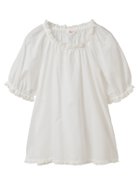 【ピンクハウス/PINK HOUSE】のロゴ刺繍入りローンブラウス 人気、トレンドファッション・服の通販 founy(ファニー) ファッション Fashion レディースファッション WOMEN トップス・カットソー Tops/Tshirt シャツ/ブラウス Shirts/Blouses クラシカル Classical スリーブ Sleeve フロント Front ワンポイント One Point thumbnail シロ|ID: prp329100004569956 ipo3291000000032333754
