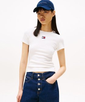 【トミーヒルフィガー/TOMMY HILFIGER】のスリムバッジリブTシャツ 人気、トレンドファッション・服の通販 founy(ファニー) ファッション Fashion レディースファッション Fashion for Women トップス・カットソー Cut & Sew Tops シャツ・ブラウス・オフィスカジュアル Elegant Blouses & Button-Ups ロングTシャツ・Tシャツ Longline T-Shirts & Tees アメリカン American Style インナー Innerwear クラシック Classic, Timeless Style ゴルフ Golf シンプル Simple, Minimal スリム Slim, Slim Fit デニム Denim, Jeans Material フィット Fit, Slim Fit フロント Front, Front Design モダン Modern, Contemporary 人気 Popular, Best Seller |ID:prp329100004569967
