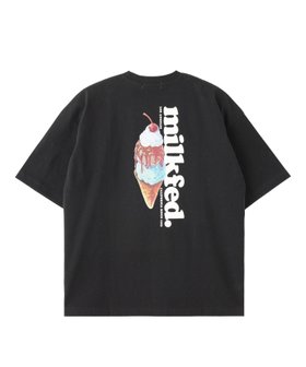 【ミルクフェド/MILKFED.】のMILKFED./ICE CREAM WIDE S/S TEE 人気、トレンドファッション・服の通販 founy(ファニー) ファッション Fashion レディースファッション WOMEN おすすめ Recommend 半袖 Short Sleeve 夏 Summer S/S・春夏 Ss・Spring/Summer |ID:prp329100004569969