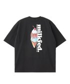 【ミルクフェド/MILKFED.】のMILKFED./ICE CREAM WIDE S/S TEE 人気、トレンドファッション・服の通販 founy(ファニー) ファッション Fashion レディースファッション WOMEN おすすめ Recommend 半袖 Short Sleeve 夏 Summer S/S・春夏 Ss・Spring/Summer thumbnail BLACK|ID: prp329100004569969 ipo3291000000032333911