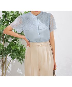 【アー ヴェー ヴェー/a.v.v】のレースヨークブラウス 人気、トレンドファッション・服の通販 founy(ファニー) ファッション Fashion レディースファッション Fashion for Women トップス・カットソー Cut & Sew Tops シャツ・ブラウス・オフィスカジュアル Elegant Blouses & Button-Ups インナー Innerwear ジャケット Jacket, Outerwear デニム Denim, Jeans Material パール Pearl, Pearl Accent フェミニン Feminine, Girly ミックス Mix, Mixed Style レース Lace, Lace Fabric おすすめ Recommended / Our Picks 夏 Summer エレガント 上品 Elegant ビジネス 仕事 通勤 Business / Work / Commuting |ID:prp329100004569999