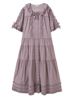 【ピンクハウス/PINK HOUSE】のローンティアードワンピース 人気、トレンドファッション・服の通販 founy(ファニー) ファッション Fashion レディースファッション Fashion for Women ワンピース Dresses サテン Satin, Glossy Fabric スリーブ Sleeve, Long Sleeve / Short Sleeve フリル Frill, Ruffle フレア Flare, Flared ペチコート Petticoat, Underskirt モチーフ Motif, Design Theme リボン Ribbon, Bow ロング Long, Long-Length エレガント 上品 Elegant |ID:prp329100004570370