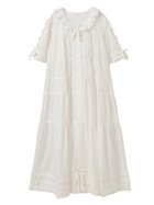 【ピンクハウス/PINK HOUSE】のローンティアードワンピース 人気、トレンドファッション・服の通販 founy(ファニー) ファッション Fashion レディースファッション Fashion for Women ワンピース Dresses サテン Satin, Glossy Fabric スリーブ Sleeve, Long Sleeve / Short Sleeve フリル Frill, Ruffle フレア Flare, Flared ペチコート Petticoat, Underskirt モチーフ Motif, Design Theme リボン Ribbon, Bow ロング Long, Long-Length エレガント 上品 Elegant thumbnail シロ|ID: prp329100004570370 ipo3291000000032714053