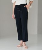 【エルーラ/Elura】のサマ見えライトテーパードパンツ 低身長サイズあり /498895 ネイビー88|ID: prp329100004570462 ipo3291000000032722872