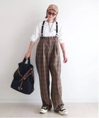【ノッチ/notch】の【notch.by yui】サスペンダーツキハイウェストパンツ 人気、トレンドファッション・服の通販 founy(ファニー) ファッション Fashion レディースファッション WOMEN パンツ Pants クラシカル Classical コラボ Collaboration サスペンダー Suspenders シンプル Simple スニーカー Sneakers スラックス Slacks タートル Turtle チェック Check フェイクレザー Faux Leather フェミニン Feminine ベーシック Basic マニッシュ Mannish 無地 Plain Color リラックス Relax ロング Long 冬 Winter おすすめ Recommend thumbnail ブラウン|ID: prp329100004570480 ipo3291000000032338198