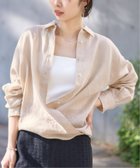 【イエナ/IENA】の《追加》ウォッシャブル リネン2WAY シャツ ベージュ|ID: prp329100004570488 ipo3291000000032690952