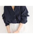 【イエナ/IENA】の《追加》ウォッシャブル リネン2WAY シャツ ネイビー|ID: prp329100004570488 ipo3291000000032690953