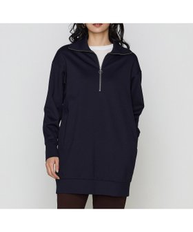 【コムサ/COMME CA】のレーヨンストレッチポンチ ハーフジップチュニック 人気、トレンドファッション・服の通販 founy(ファニー) ファッション Fashion レディースファッション WOMEN トップス・カットソー Tops/Tshirt インナー Inner シルケット Mercerization ジップ Zip ストレッチ Stretch チュニック Tunic フレア Flare ポケット Pocket |ID:prp329100004570490