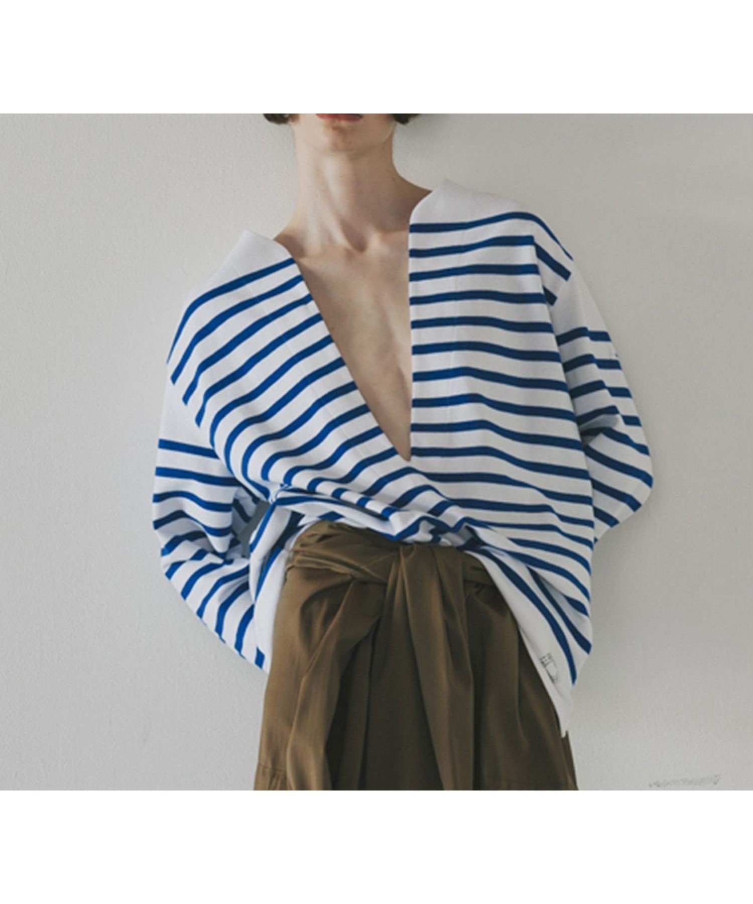 【アダム エ ロペ/ADAM ET ROPE'】の【ORCIVAL for BIOTOP】basque shirt skipper インテリア・キッズ・メンズ・レディースファッション・服の通販 founy(ファニー) 　ファッション　Fashion　レディースファッション　WOMEN　トップス・カットソー　Tops/Tshirt　シャツ/ブラウス　Shirts/Blouses　インナー　Inner　スキッパー　Skipper　バスク　Basque　ミリタリー　Military　メンズ　Mens　モダン　Modern　ホワイト系(11)|ID: prp329100004570502 ipo3291000000032338406