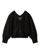 【スナイデル/SNIDEL】のシアーカーディガン 人気、トレンドファッション・服の通販 founy(ファニー) ファッション Fashion レディースファッション WOMEN トップス・カットソー Tops/Tshirt カーディガン Cardigans カーディガン Cardigan シアー Sheer シンプル Simple thumbnail BLK[009]|ID: prp329100004570535 ipo3291000000032443045