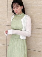 【スナイデル/SNIDEL】のシアーカーディガン 人気、トレンドファッション・服の通販 founy(ファニー) ファッション Fashion レディースファッション Ladies' Fashion Online トップス・カットソー Tops/Tshirt カーディガン Cardigans イエロー Yellow ウェーブ Wave カーディガン Cardigan キャミソール Camisole シンプル Simple ターコイズ Turquoise トレンド Trend フィット Fit プレート Plate 定番 Standard 長袖 Long Sleeve |ID:prp329100004570535
