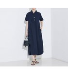 【カリテ/qualite】の【接触冷感 吸水速乾 UV】シアサッカーシャツワンピース 人気、トレンドファッション・服の通販 founy(ファニー) ファッション Fashion レディースファッション Ladies' Fashion Online ワンピース Dress シャツワンピース Shirt Dresses シンプル Simple リラックス Relax 吸水 Water Absorption 夏 Summer 春 Spring S/S・春夏 Ss・Spring/Summer ビジネス 仕事 通勤 Business thumbnail ネイビー|ID: prp329100004570546 ipo3291000000032651758