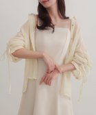 【ジュノア/JUNOAH】のCENEA 袖リボンドロストシャツブラウス アイボリー|ID: prp329100004570558 ipo3291000000032338862