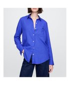 【ギャップ/GAP】のリネンブレンド イージーシャツ DAZZLING_BLUE_V2|ID: prp329100004570590 ipo3291000000032339082