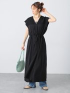 【テチチ/Te chichi】の楊柳シャーリングドロストワンピース 人気、トレンドファッション・服の通販 founy(ファニー) ファッション Fashion レディースファッション WOMEN ワンピース Dress シャーリング Shirring thumbnail ブラック|ID: prp329100004570607 ipo3291000000032339186
