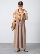 【テチチ/Te chichi】の楊柳シャーリングドロストワンピース 人気、トレンドファッション・服の通販 founy(ファニー) ファッション Fashion レディースファッション WOMEN ワンピース Dress シャーリング Shirring thumbnail ベージュ|ID: prp329100004570607 ipo3291000000032339189