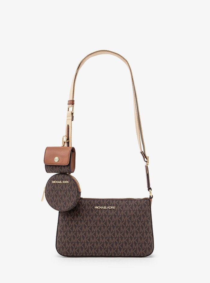 【マイケルコース/MICHAEL KORS】のJET SET TRAVEL クロスボディ スモール - MKシグネチャー W/ テックアクセサリー マイケルコース インテリア・キッズ・メンズ・レディースファッション・服の通販 founy(ファニー) https://founy.com/ ファッション Fashion レディースファッション Fashion for Women 旅行 Travel アクセサリー Fashion Accessories コレクション Collection, Seasonal Line ショルダー Shoulder, Shoulder Strap ドロップ Drop Shoulder, Dropped Style ラグジュアリー Luxury, Elegant |ID: prp329100004570640 ipo3291000000032737015