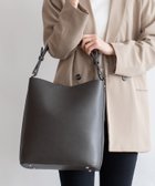 【ヴィータフェリーチェ/VitaFelice】のワンハンドル2wayトートバッグ 人気、トレンドファッション・服の通販 founy(ファニー) ファッション Fashion レディースファッション WOMEN バッグ Bag ショルダー Shoulder シンプル Simple フェイクレザー Faux Leather エレガント 上品 Elegant thumbnail グレー|ID: prp329100004570645 ipo3291000000032339514