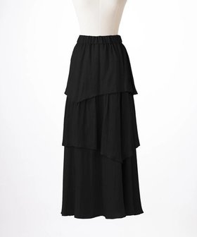 【ストロベリーフィールズ/STRAWBERRY FIELDS】のアシンメトリーサテンスカート 人気、トレンドファッション・服の通販 founy(ファニー) ファッション Fashion レディースファッション WOMEN スカート Skirt |ID:prp329100004570647
