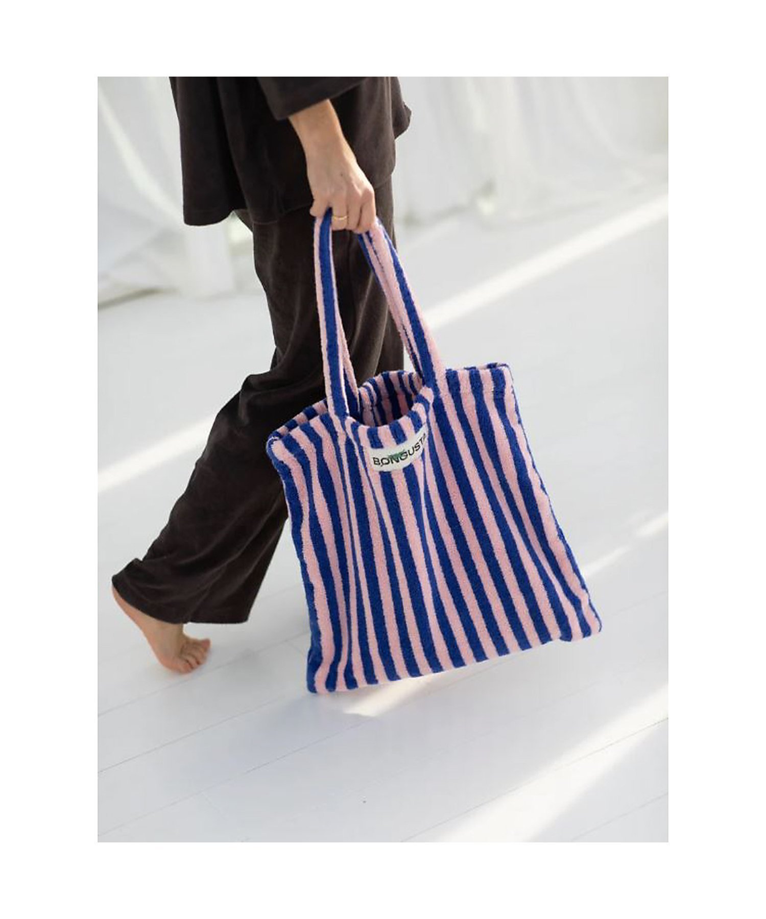 【ルージュヴィフラクレ/Rouge vif la cle】の【BONGUSTA/ボングスタ】NARAM STRIPED TOTE トートバッ インテリア・キッズ・メンズ・レディースファッション・服の通販 founy(ファニー) 　ファッション　Fashion　レディースファッション　WOMEN　バッグ　Bag　クラシック　Classic　シンプル　Simple　ストライプ　Stripe　その他2|ID: prp329100004570649 ipo3291000000032339574