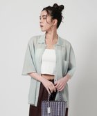 【ビューティ&ユース ユナイテッドアローズ/BEAUTY&YOUTH / UNITED ARROWS】のミラノリブショートスリーブシャツカーディガン -ウォッシャブル- LIME|ID: prp329100004570660 ipo3291000000032736848