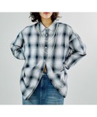 【レプシィム ローリーズファーム/LEPSIM LOWRYS FARM】のオンブレチェックシャツ ネイビー88|ID: prp329100004570686 ipo3291000000032340021