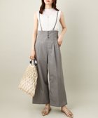 【アー ヴェー ヴェー/a.v.v】の【洗える】サスペンダー付ワイドパンツ 人気、トレンドファッション・服の通販 founy(ファニー) ファッション Fashion レディースファッション WOMEN パンツ Pants 洗える Washable サスペンダー Suspenders フロント Front ラップ Wrap 楽ちん Easy ワイド Wide 再入荷 Restock/Back In Stock/Re Arrival おすすめ Recommend thumbnail ライトグレー|ID: prp329100004570702 ipo3291000000032340201