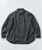 【フリークスストア/FREAK'S STORE】のローソン×FREAK S STORE RELAX FIT インスタント チェックネルシャツ 【限定展開】 24AW ブラック|ID: prp329100004570775 ipo3291000000032340683