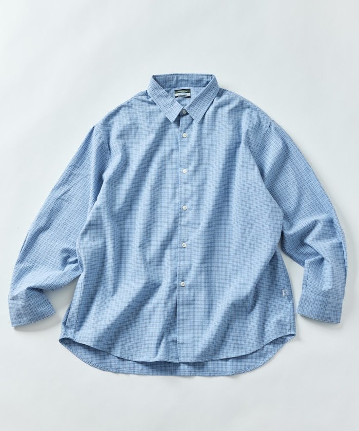 【フリークスストア/FREAK'S STORE】のローソン×FREAK S STORE RELAX FIT インスタント チェックネルシャツ 【限定展開】 24AW インテリア・キッズ・メンズ・レディースファッション・服の通販 founy(ファニー) 　ファッション　Fashion　レディースファッション　WOMEN　トップス・カットソー　Tops/Tshirt　シャツ/ブラウス　Shirts/Blouses　2024年　2024　2024-2025秋冬・A/W　Aw/Autumn/Winter/Fw/Fall/2024-2025　冬　Winter　チェーン　Chain　フィット　Fit　ベーシック　Basic　リラックス　Relax　定番　Standard　A/W・秋冬　Aw・Autumn/Winter・Fw・Fall-Winter　ブルー|ID: prp329100004570775 ipo3291000000032340684