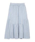 【ミルクフェド/MILKFED.】のGINGHAM TIERED SKIR 人気、トレンドファッション・服の通販 founy(ファニー) ファッション Fashion レディースファッション WOMEN ガーリー Girly キャップ Cap ギンガム Gingham コンパクト Compact シンプル Simple スニーカー Sneakers チェック Check ランダム Random ロング Long 夏 Summer thumbnail LtBLUE|ID: prp329100004570786 ipo3291000000032340764
