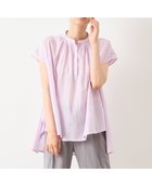 【メルローズ クレール/MELROSE claire】のバンドカラーギャザーブラウス 人気、トレンドファッション・服の通販 founy(ファニー) ファッション Fashion レディースファッション WOMEN トップス・カットソー Tops/Tshirt シャツ/ブラウス Shirts/Blouses スリット Slit thumbnail ピンク|ID: prp329100004570802 ipo3291000000032340945