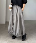 【その他のブランド/Other】のナイロンタフタ バルーン ロング スカート グレー|ID: prp329100004570859 ipo3291000000032341599