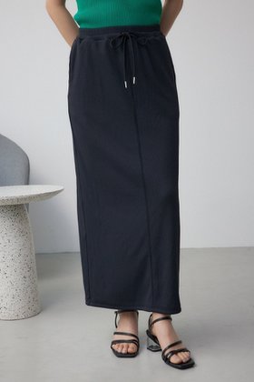 【アズール バイ マウジー/AZUL by moussy】のドライタッチリブナロースカート 人気、トレンドファッション・服の通販 founy(ファニー) ファッション Fashion レディースファッション Fashion for Women スカート Skirts おすすめ Recommended / Our Picks シンプル Simple, Minimal スリット Slit, Slit Detail センター Center, Center Line |ID:prp329100004570865