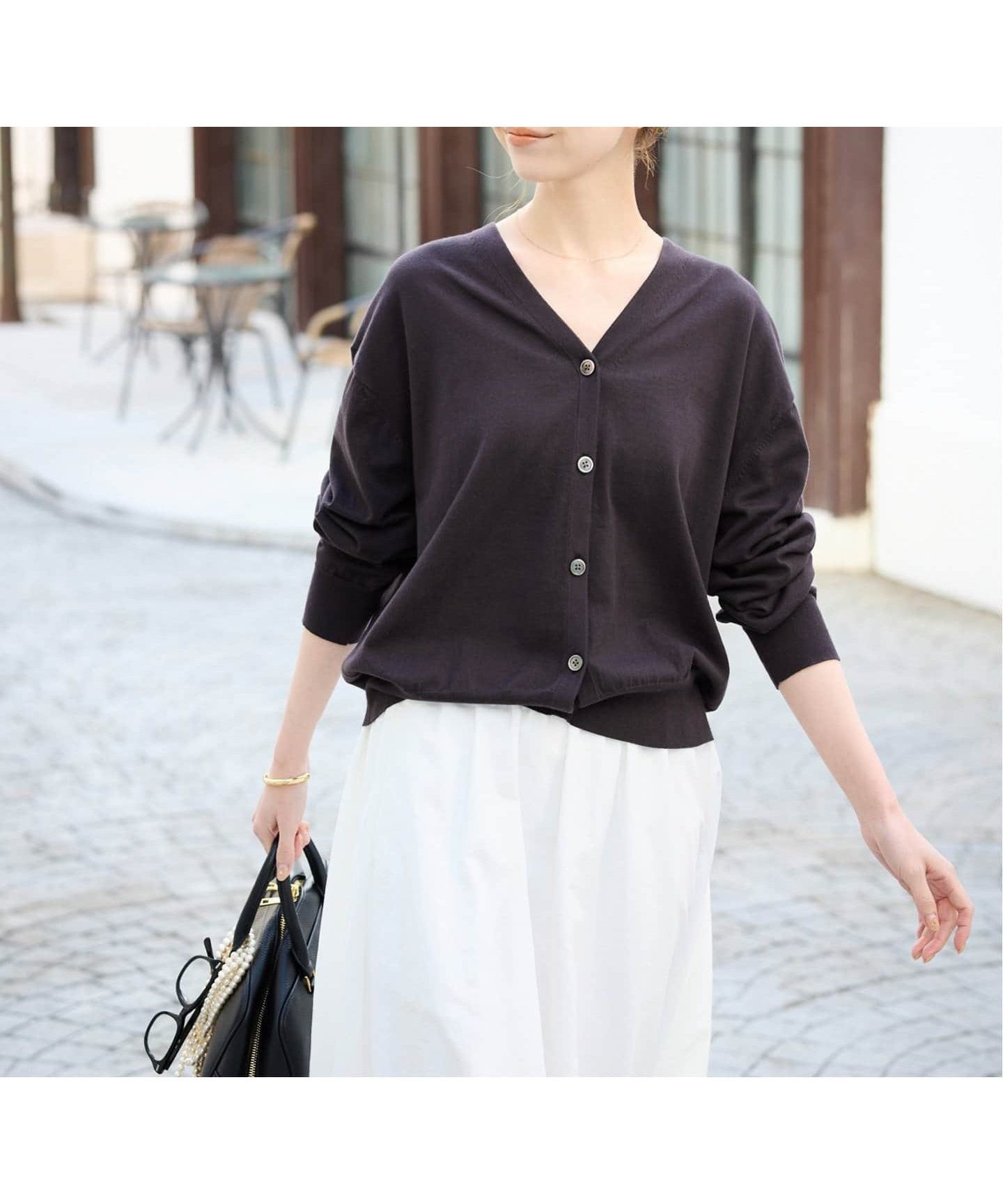 【スローブ イエナ/SLOBE IENA】のavorio bioカーディガン インテリア・キッズ・メンズ・レディースファッション・服の通販 founy(ファニー) 　ファッション　Fashion　レディースファッション　WOMEN　トップス・カットソー　Tops/Tshirt　カーディガン　Cardigans　2025年　2025　2025春夏・S/S　Ss,Spring/Summer,2025　イタリア　Italy　インナー　Inner　カシュクール　Cachecoeur　カーディガン　Cardigan　シンプル　Simple　ベーシック　Basic　レース　Race　冬　Winter　春　Spring　グレー|ID: prp329100004570886 ipo3291000000032341836