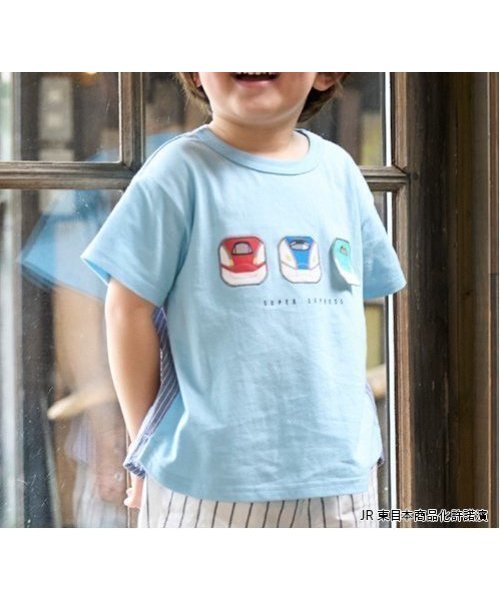 【ナルミヤ オンライン/NARUMIYA ONELINE / KIDS】の【新幹線】アソートワッペン半袖Tシャツ インテリア・キッズ・メンズ・レディースファッション・服の通販 founy(ファニー) https://founy.com/ ファッション Fashion キッズファッション Fashion for Kids 半袖 Short Sleeve, Half Sleeve |ID: prp329100004570939 ipo3291000000033508343