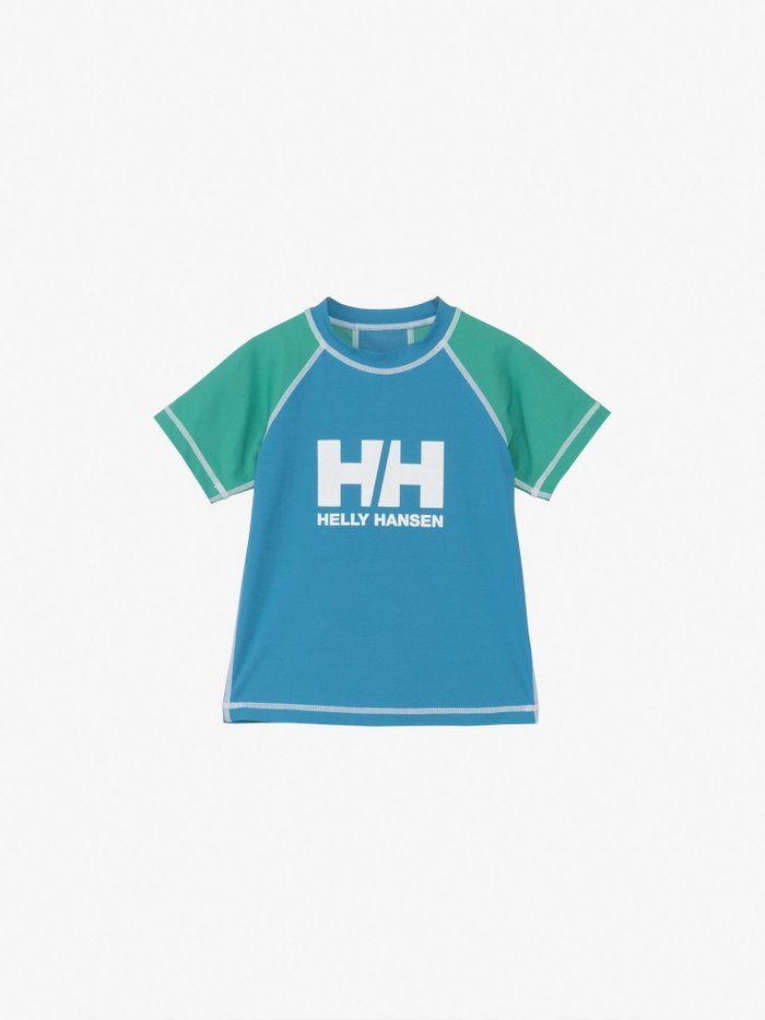 【ヘリーハンセン/HELLY HANSEN / KIDS】のショートスリーブ HHクルーラッシュガード(キッズ) インテリア・キッズ・メンズ・レディースファッション・服の通販 founy(ファニー) https://founy.com/ ファッション Fashion キッズファッション KIDS Children’s Clothing なめらか Smooth ショート Short シンプル Simple スリーブ Sleeve パターン Pattern フィット Fit ルーズ Loose 半袖 Short Sleeve |ID: prp329100004570956 ipo3291000000032655721