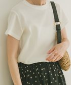 【アイテムズアーバンリサーチ/ITEMS URBAN RESEARCH】のワッフル半袖Tシャツ WHT|ID: prp329100004570959 ipo3291000000033836430
