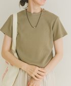 【アイテムズアーバンリサーチ/ITEMS URBAN RESEARCH】のワッフル半袖Tシャツ BEG|ID: prp329100004570959 ipo3291000000033836432