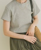 【アイテムズアーバンリサーチ/ITEMS URBAN RESEARCH】のワッフル半袖Tシャツ GRY|ID: prp329100004570959 ipo3291000000033836433